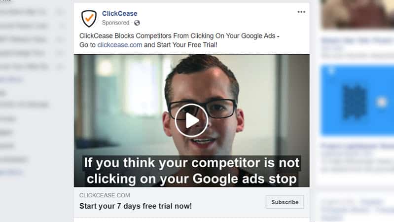 Facebook Video Ad